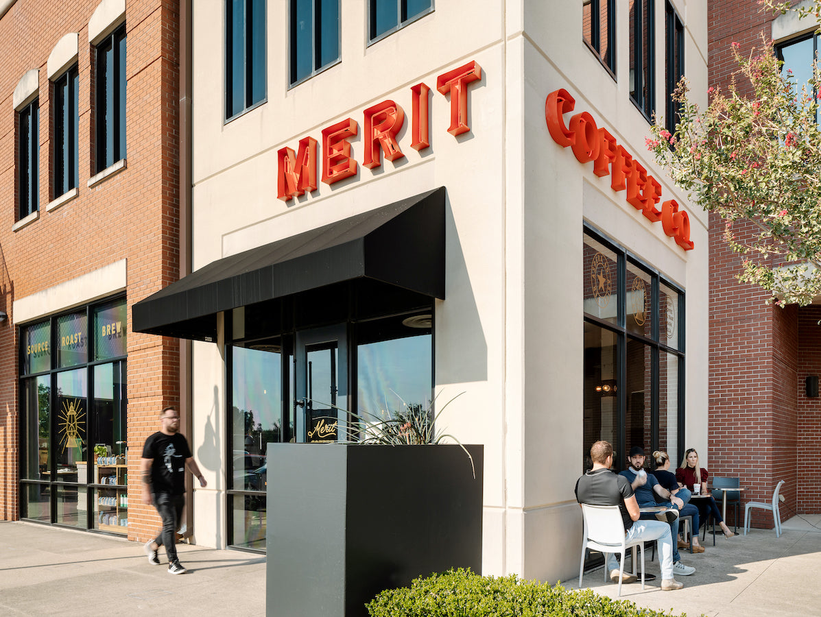 Popular San Antonio coffee shop Merit exterior