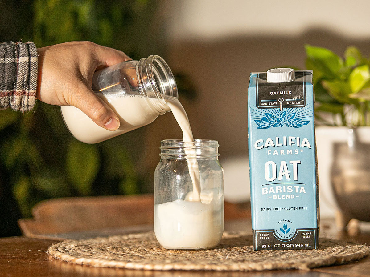 Can you froth oat milk for use in coffee?
