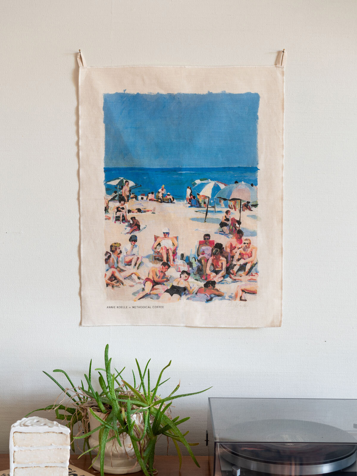 Linen Wall Hanging—Feels Like Summer – Methodical Coffee
