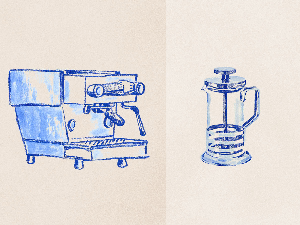 Espresso vs. French Press: What's the Difference?