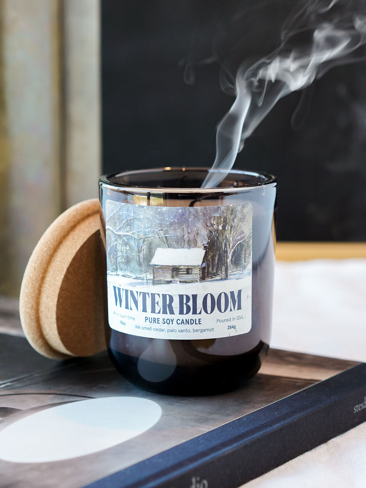 Winter Bloom Candle