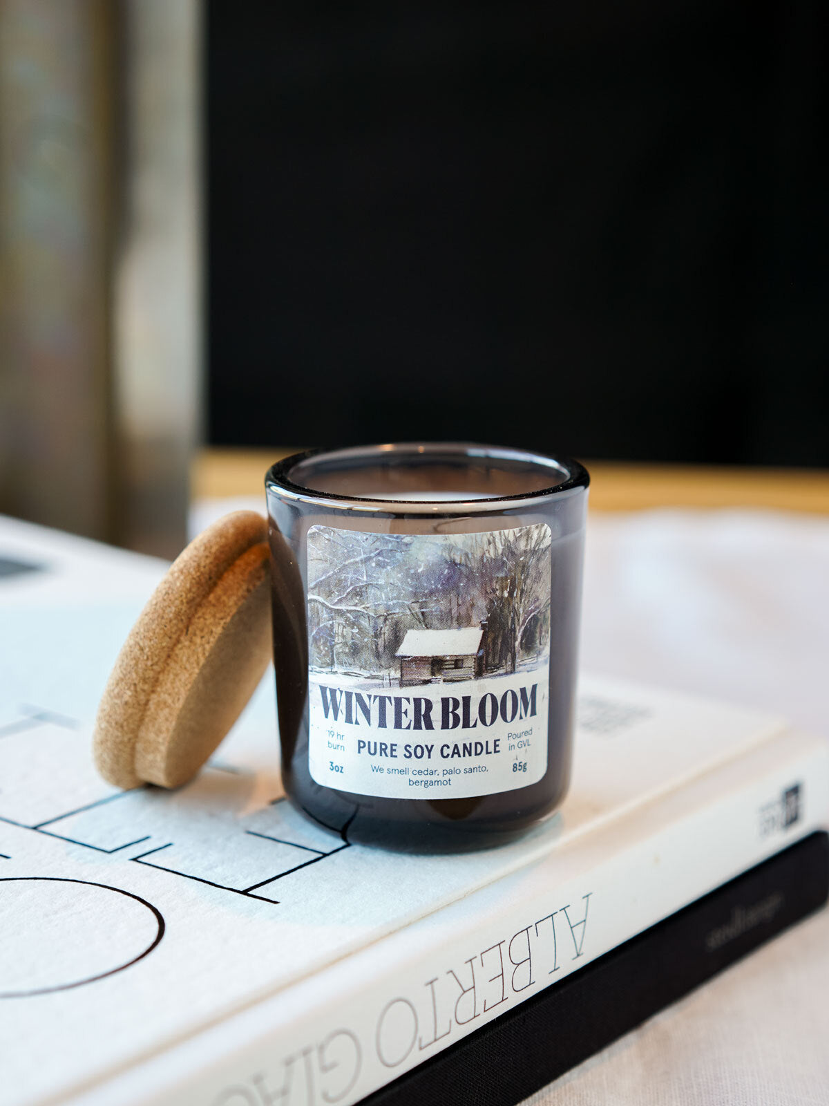 Winter Bloom Candle