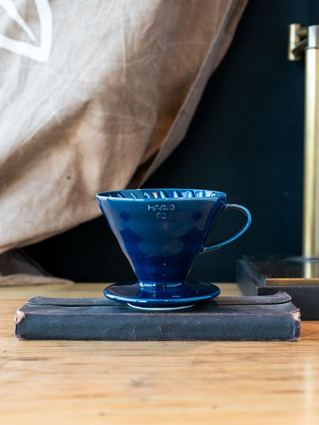 HARIO チタン V60 ドリッパー titanium Blue 青 02 Hario V60 Ceramic Coffee Dripper – Methodical Coffee